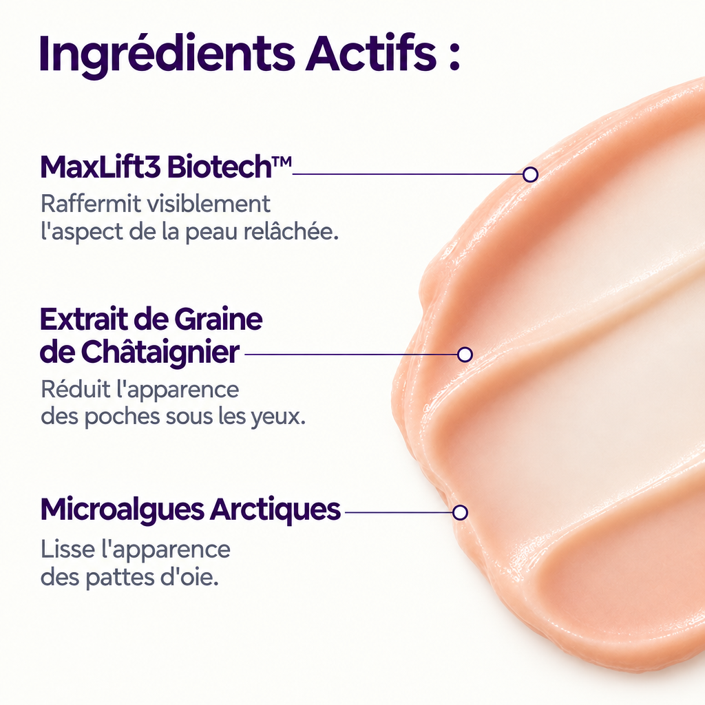 Gel Contour des Yeux — Effet Lifting Instantané
